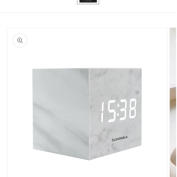 ⏱️SOLD⏱️ Cloudnola Cube Alarm Clock - Picture 5 of 10